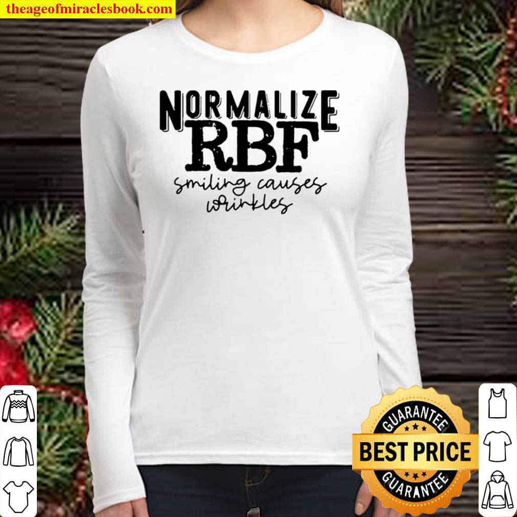 Normalize Rbf Smiling Causes Wrinkles Women Long Sleeved
