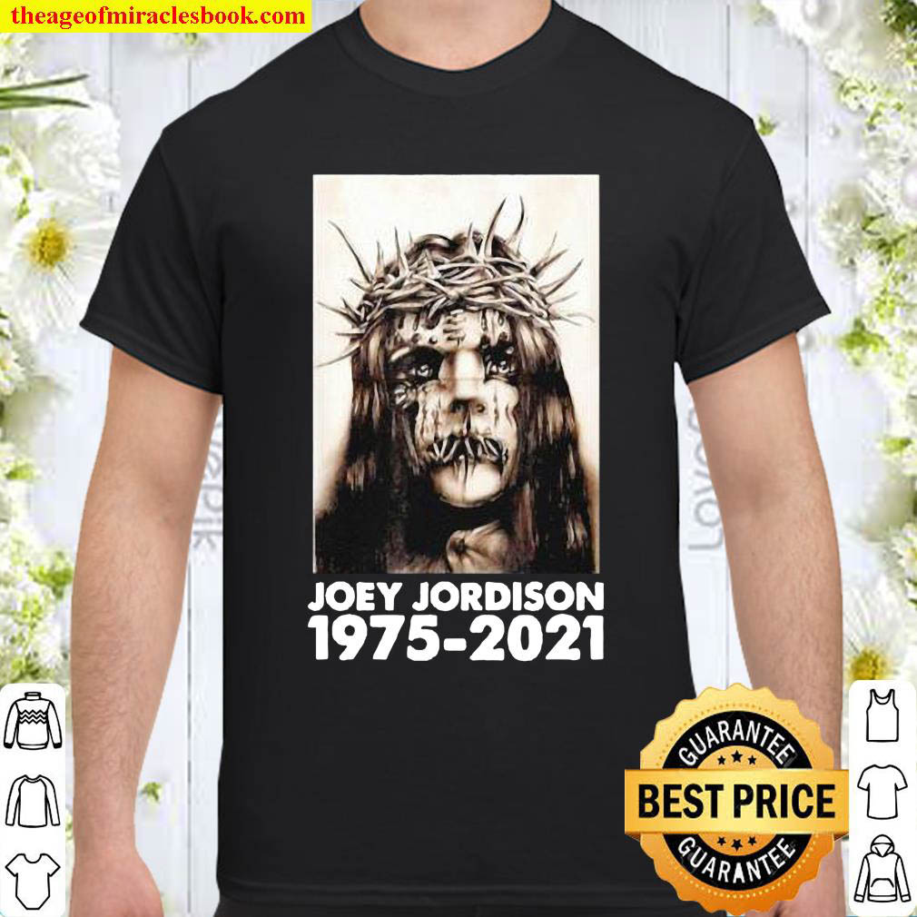 Official Slipknot Joey Jordison 12975 2021 Thank You For The Memories Signature Shirt