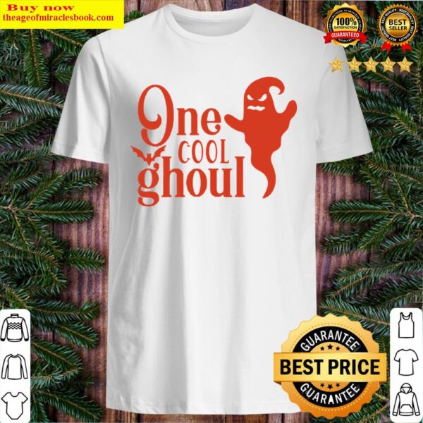 Official one cool ghoul halloween Shirt