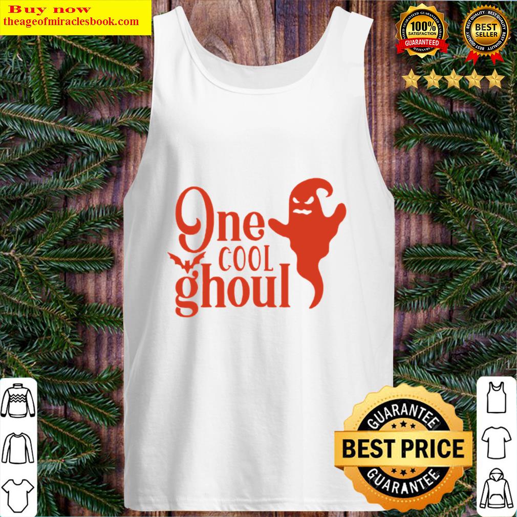 Official one cool ghoul halloween Tank Top