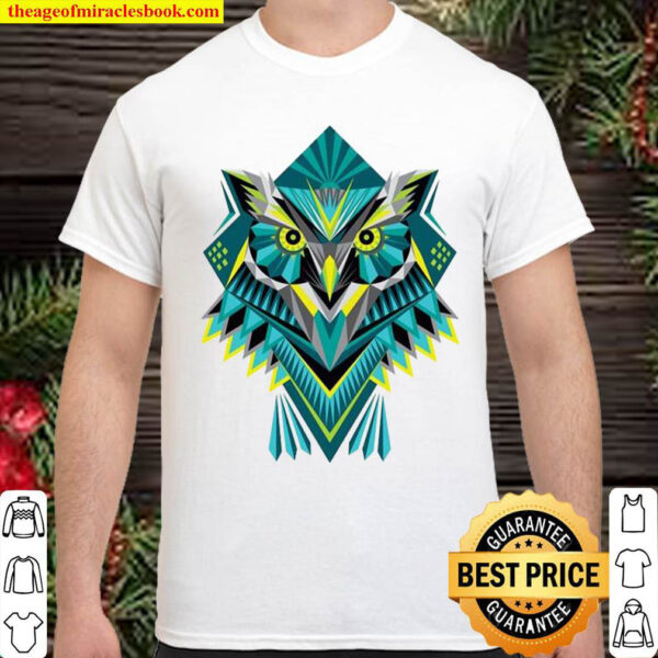 Owl Print Design Shirt
