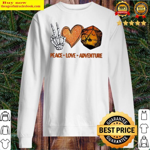 Peace love adventure Sweater