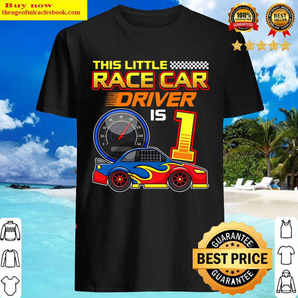 Race Car Driver 1St Birthday 1 Year Old Toddler Boy Racing
