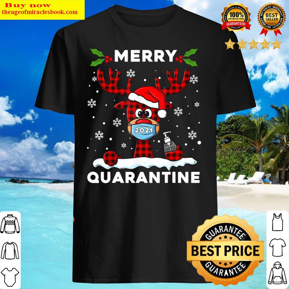 Reindeer Merry Christmas 2021 Funny Xmas Shirt