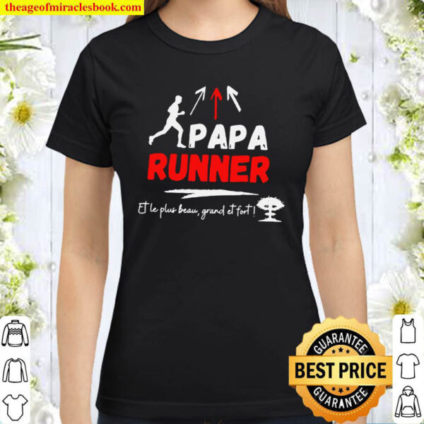 Running Papa Runner Classic Women T Shirt