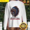 Skull Native American live with purpose die with honor Sweater