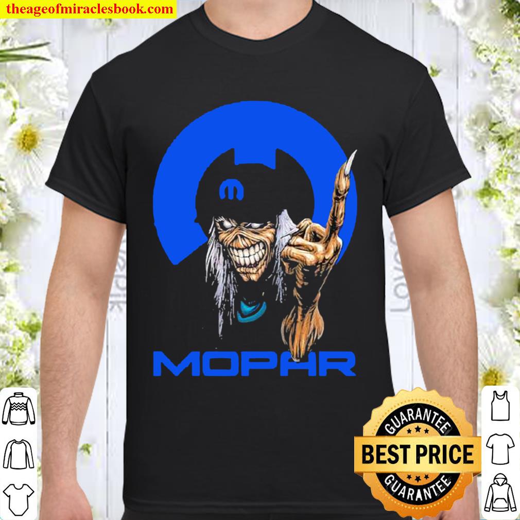 Skull hug Mopar logo shirt