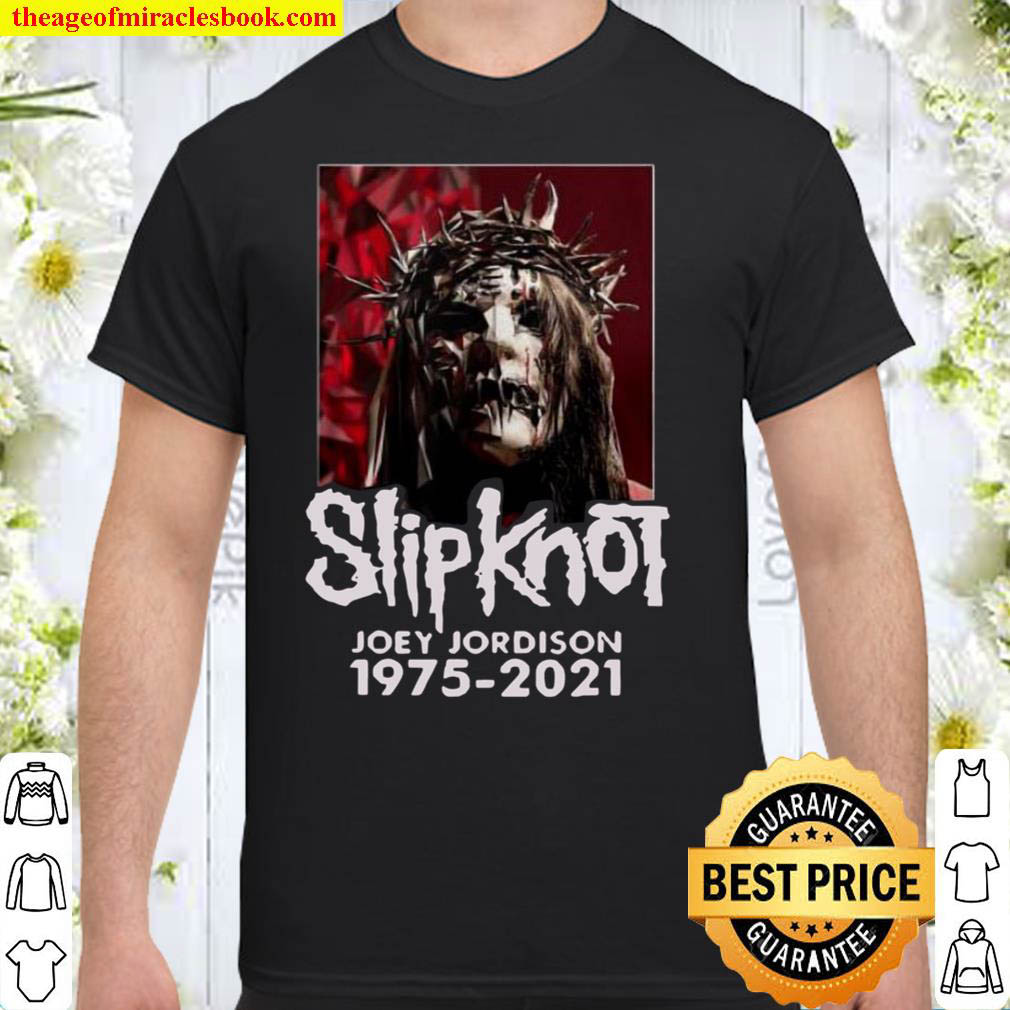 Official Slipknot Joey Jordison 1975 2021 shirt
