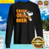 Snoopy Trick Or Beer Halloween Sweater