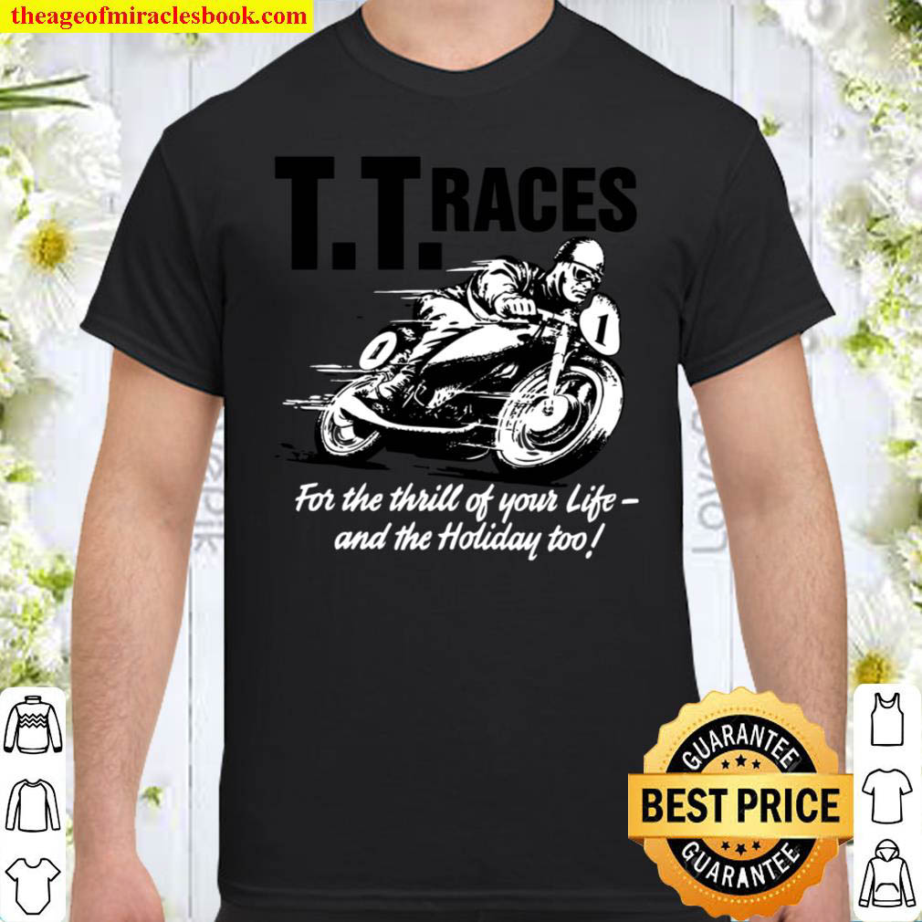 [Best Sellers] – TT Races, Mens Retro Motorcycle Shirt
