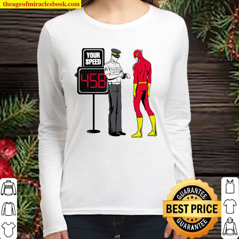 The Flash your speed 458 Women Long Sleeved