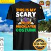 This Is My Scary Bricklayer Costume Halloween Witch Pumpkin Shirt