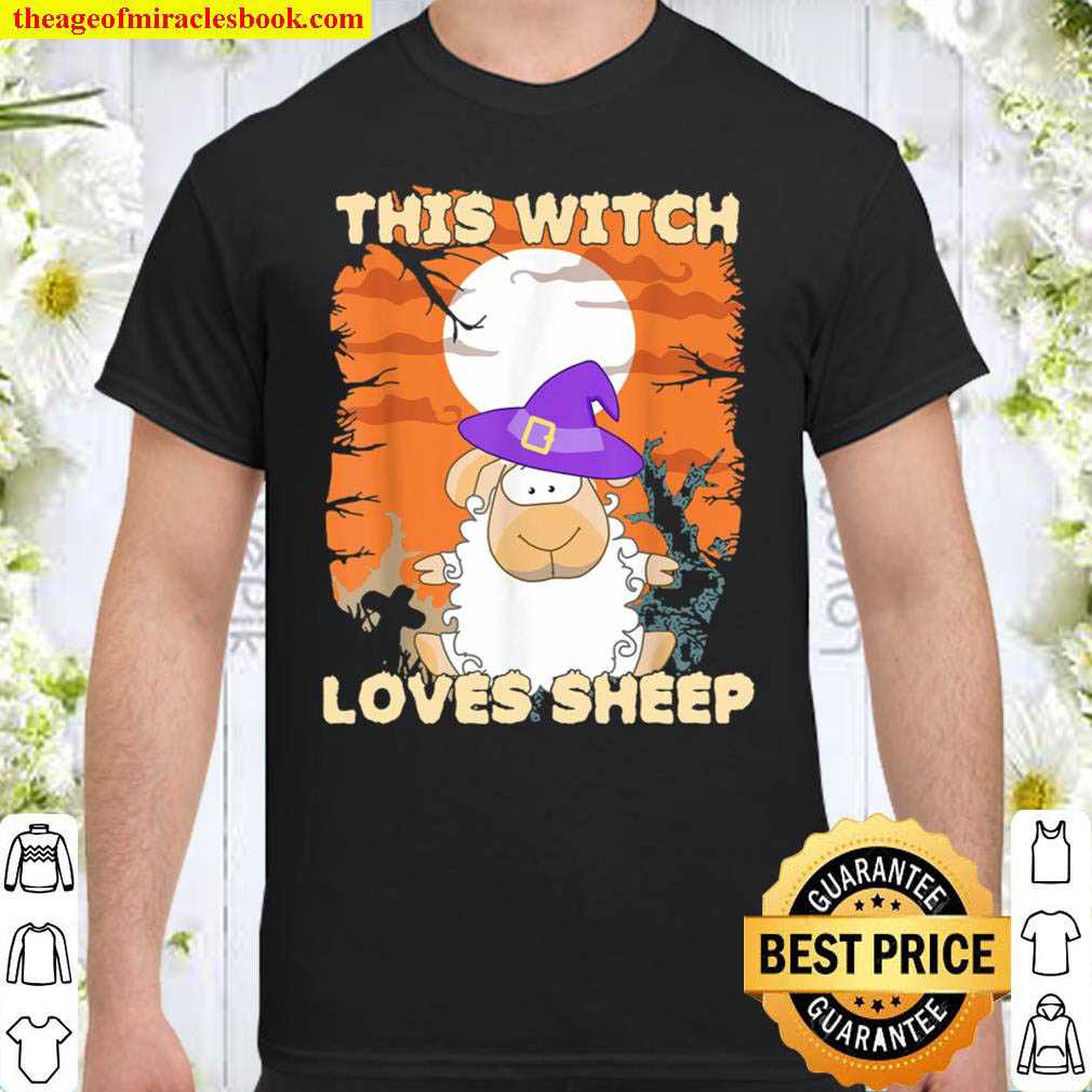 This Witch loves Sheep Halloween Shirt