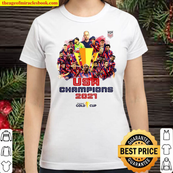 USA Champions 2021 gold cup Classic Women T Shirt