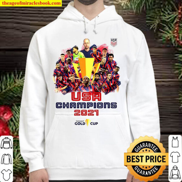 USA Champions 2021 gold cup Hoodie