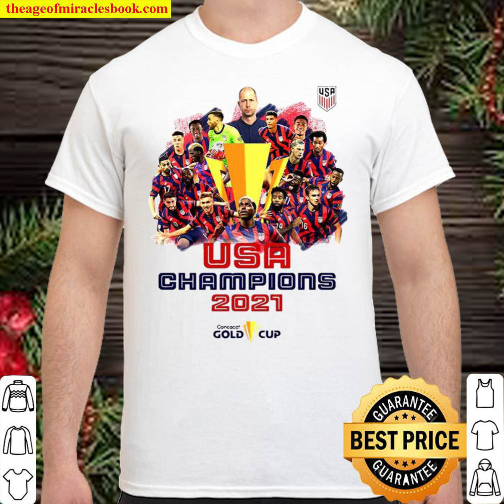 [Best Sellers] – USA Champions 2021 gold cup shirt