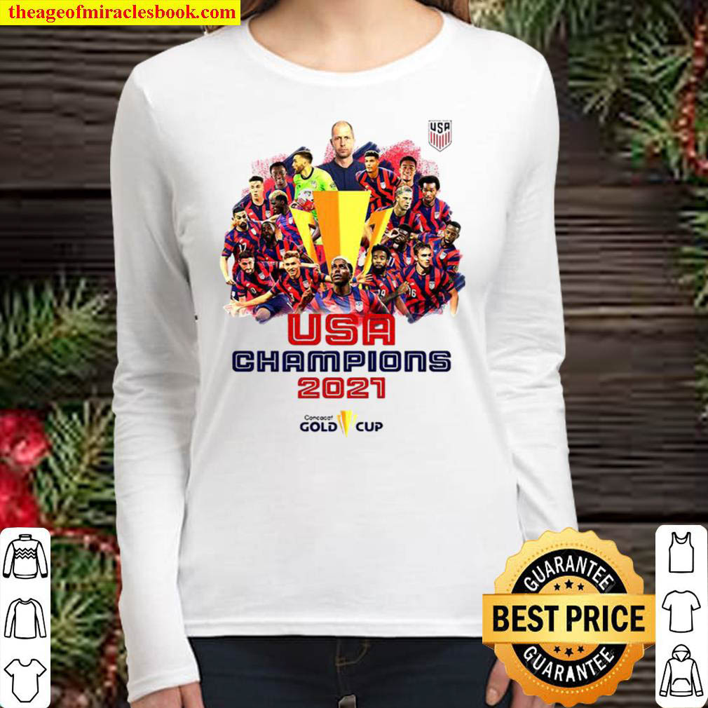 USA Champions 2021 gold cup Women Long Sleeved