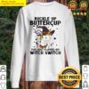 Unicorn Buckle Up Buttercup You Just Flipped My Witch Switch Halloween Sweater