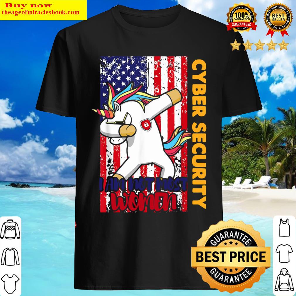 Nice Unicorn Cyber Security It Analyst Certified Tech Security Shirt