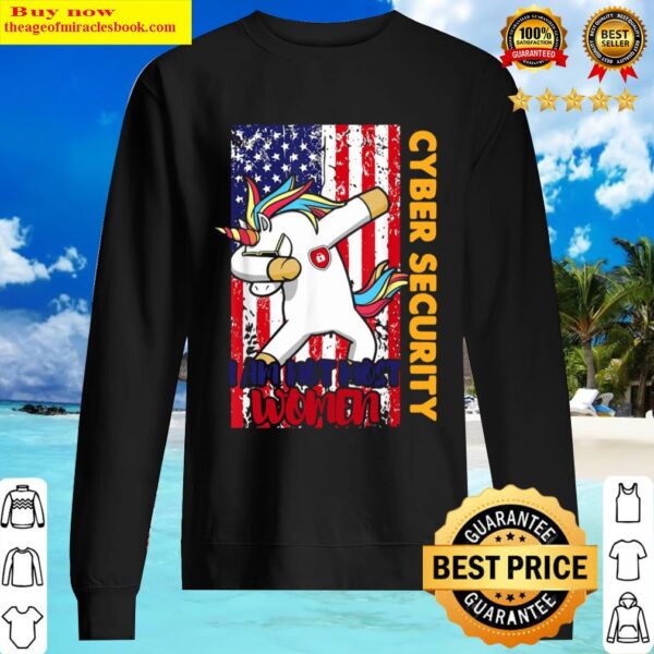 Unicorn Cyber Security It Analyst Certified Tech Security Sweater