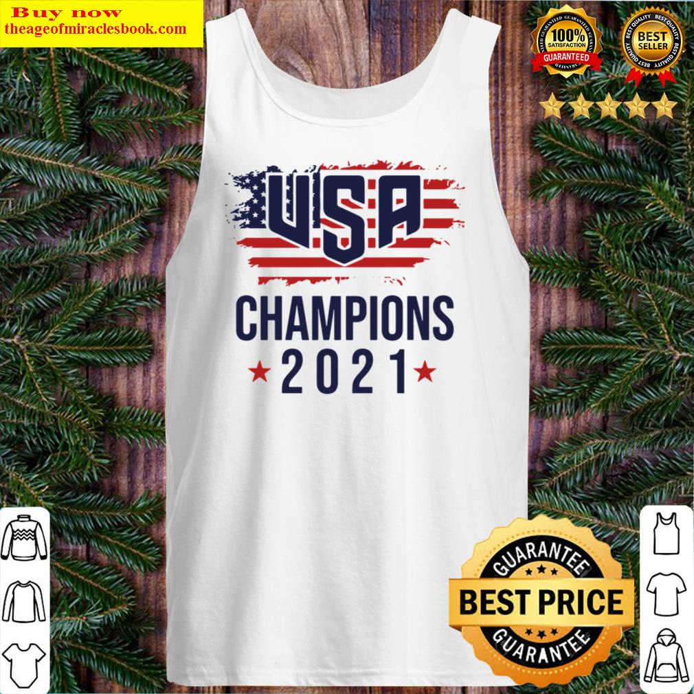 Usa Champions 2021 Concacaf Gold Cup Ver4 Tank Top