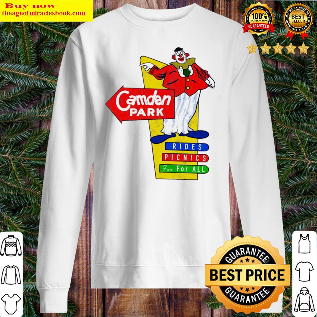 Camden Park Tribute Rides Picnics Fun For All Unisex Sweater