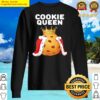 cookie queen cookie biscuits cute cookie sweater