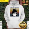 i like cats and ramen and maybe 3 people vintage Hoodie
