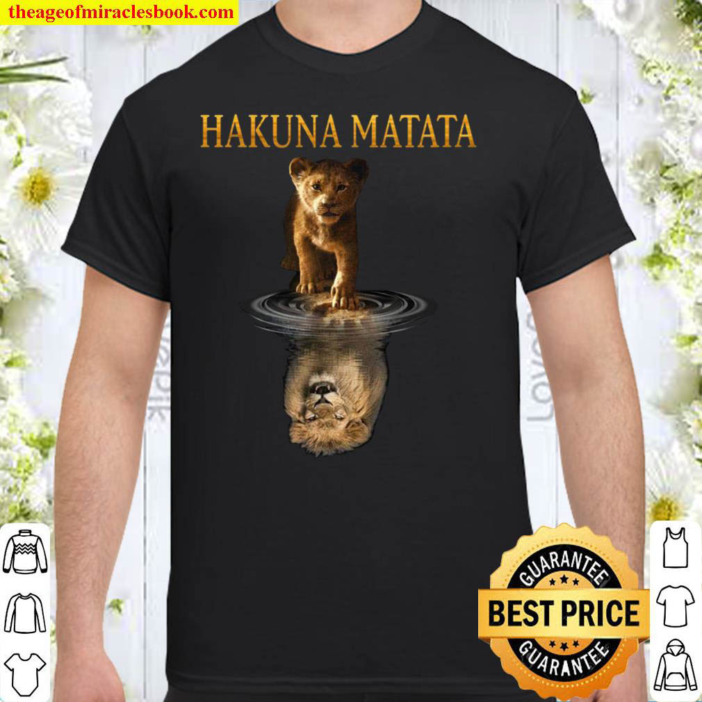Official lion king hakuna matata shirt