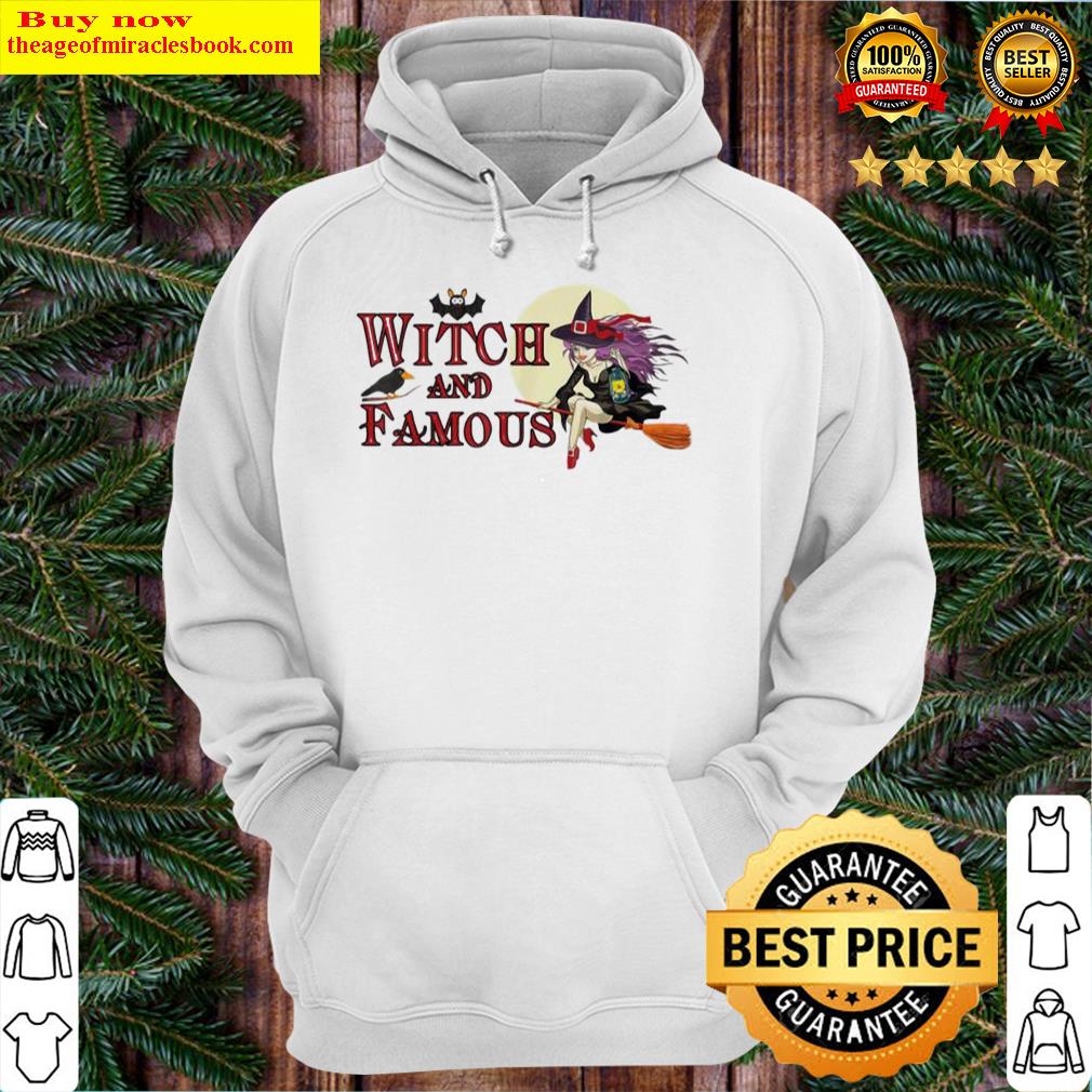 witch and famous witches halloween costume gift hoodie