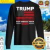 2024 trump save america again usa flag gift sweater