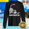 4th of july meowica cat american flag glasses kids sweater