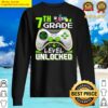 7th grade level unlocked gamer welcome back to sch sweater