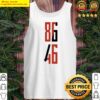 8646 red blk hoodie tank top