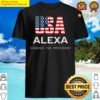 alexa change the president funny politics design hoodie shirt