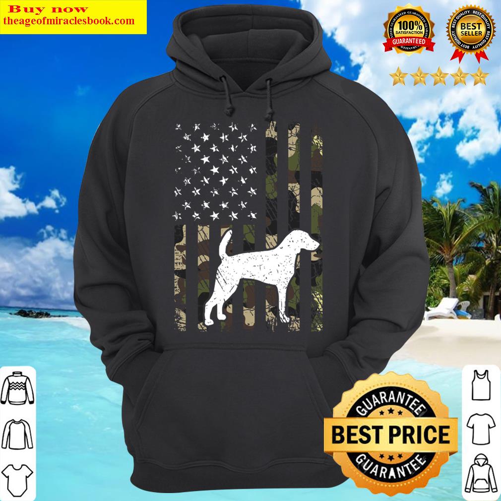american foxhound camouflage usa flag hoodie