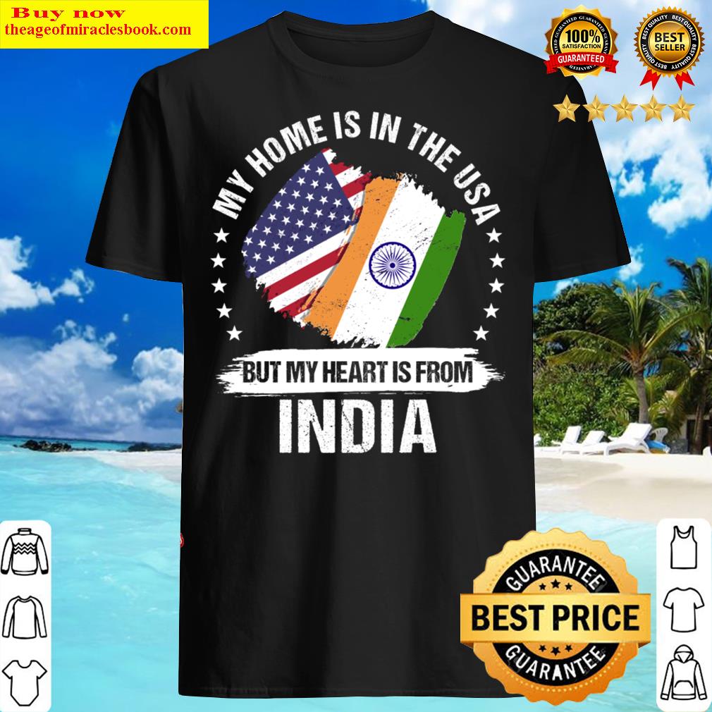 American Patriot India Flag American Indian Roots Shirt