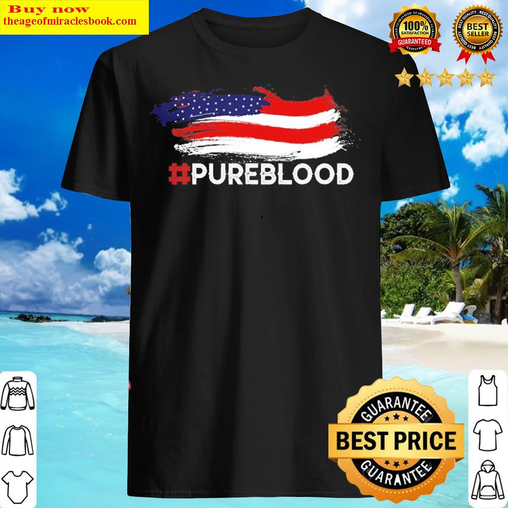 Anti Vaccine Pure Blood Hashtag Movement Pureblood Freedom Shirt