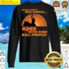 apes with guns kill people sweater