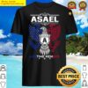asael name t shirt asael eagle lifetime member legend gift item tee shirt