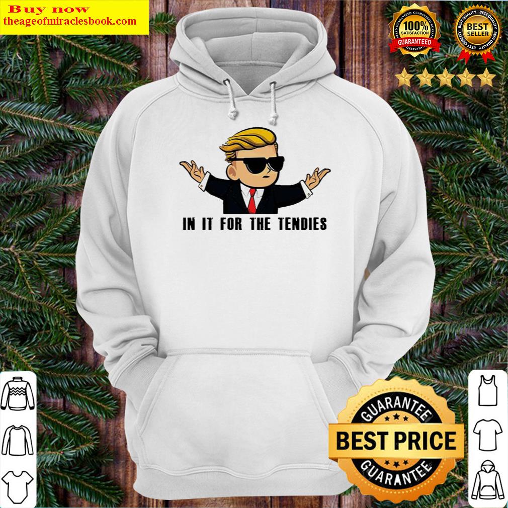 awesome official trump gamestonk in it for the tendies 2021 hoodie