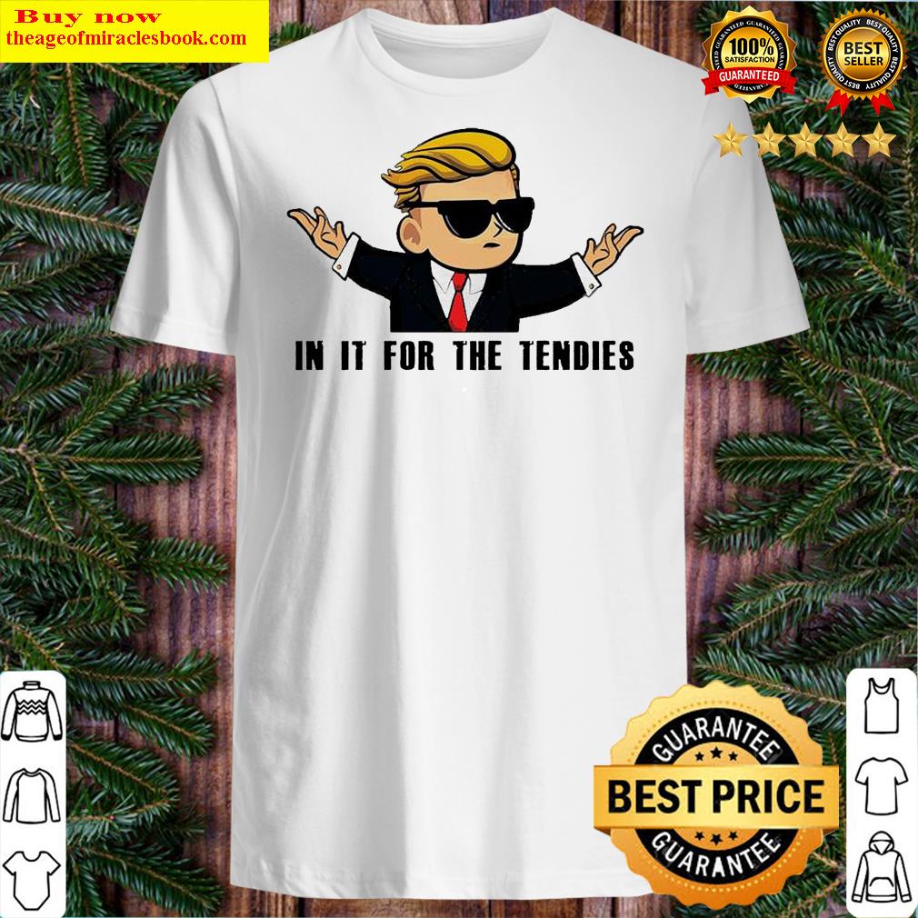 Awesome Official Trump Gamestonk In It For The Tendies 2021 Shirt