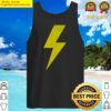 awesome retro distressed front back yellow light tank top