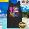awesome since 1969 dabbing unicorn 52 year old 52nd birthday tank top