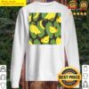 banana fruit leaves tropical pattern t shirt sweater