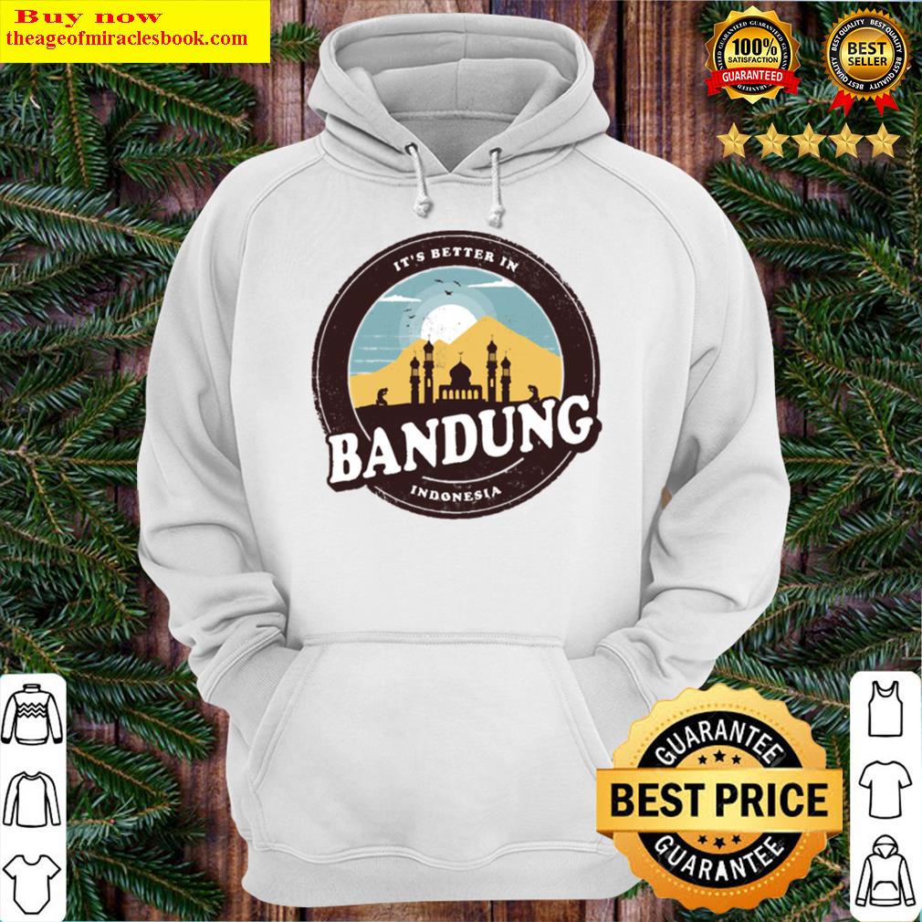 bandung indonesia mosque design hoodie
