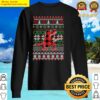 bearded dragon red plaid ugly christmas funny gifts sweater