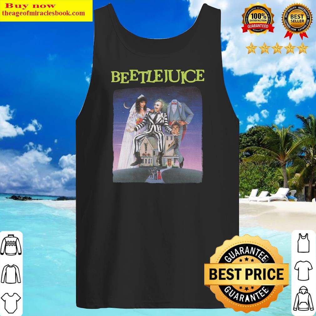 Beetlejuice 1988 Movie, Vintage Horror Shirt Tank Top