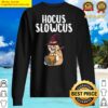 best hocus slowcus spooky funny sloth lover trick or treating sweater