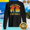 best pops by par gift for golfer daddy fathers day sweater